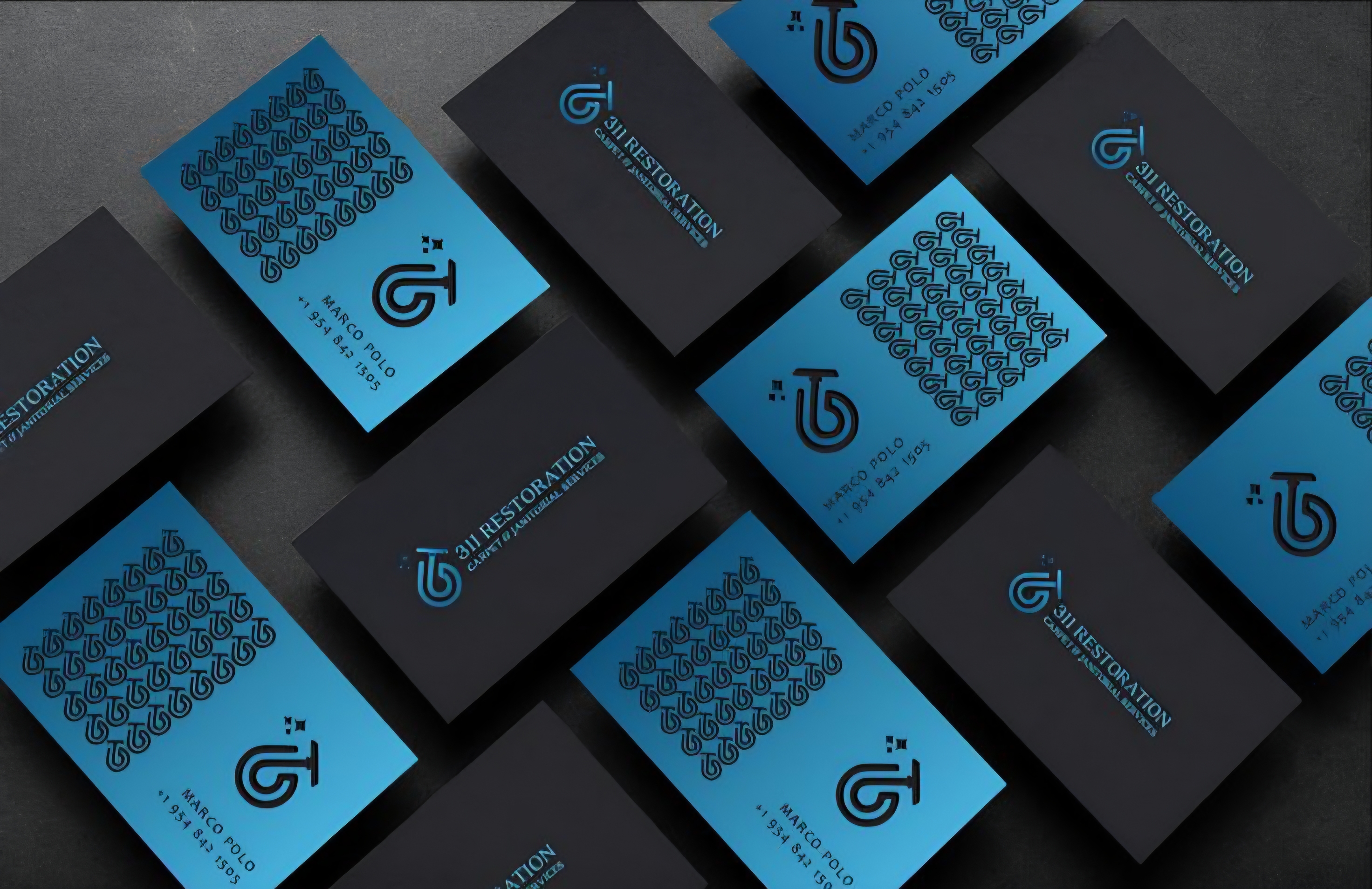 311 Restoration — brand identity