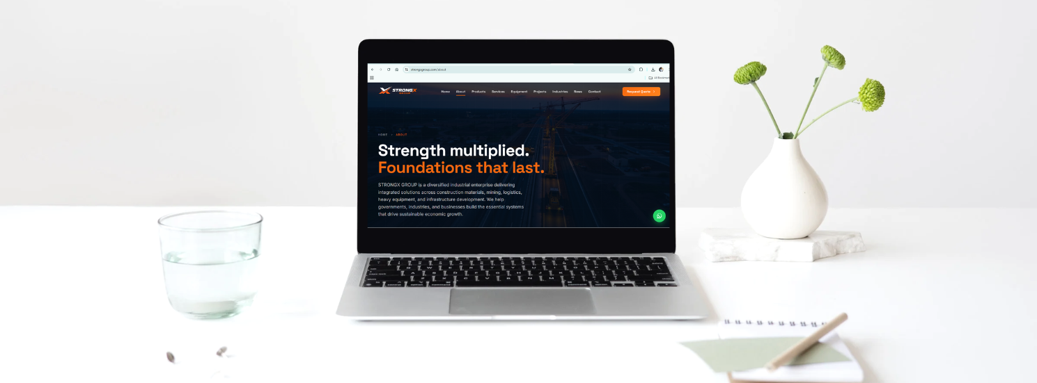 Purple Global Mission — website design